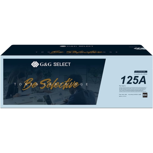 G&G Select Remanufactured Toner Cartridge Replacement for HP 125A CB540A for HP CP1518ni CP1215 CM1312nfi CP1515n CM1312 MFP Printer