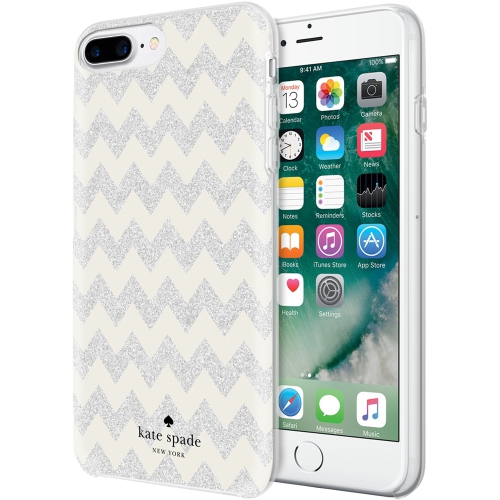 Étui Kate Spade iP7+ avec motif de chevron SIL