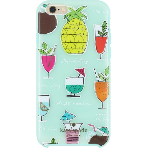 Shield – Étui cocktail Kate Spade pour iPhone 6/6S, noir