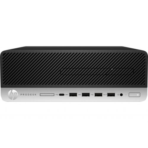 HP  Refurbished (Excellent) - Prodesk 600 G4 Sff Desktop - Intel Core I7-8700, 3.2Ghz, 16GB, 256GB Nvme SSD, Windows 10 Pro - (Mxl94231M1) - 1 Year