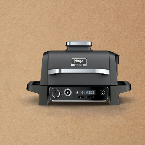 Ninja Woodfire 7-in-1 Outdoor Grill & Smoker - Black
