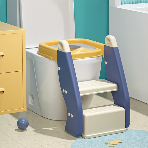 Siège de toilette pour apprentissage de la propreté avec escabeau pour enfants garçons filles