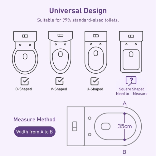 Siège de toilette pour apprentissage de la propreté avec escabeau pour enfants garçons filles
