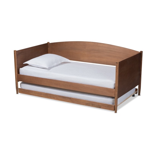BOWERY HILL  Finished Wood Daybed With Trundle In Brown