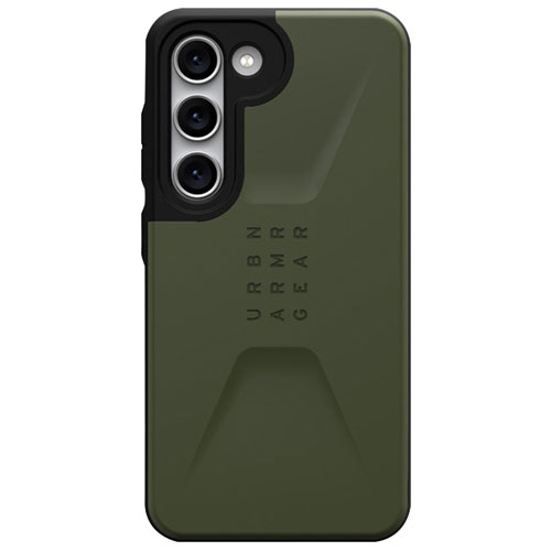 Étui rigide ajusté Civilian d'UAG pour Galaxy S23 - Olive