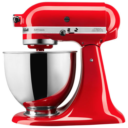 KitchenAid Artisan Tilt-Head Stand Mixer - 5Qt - 325-Watt - Passion Red