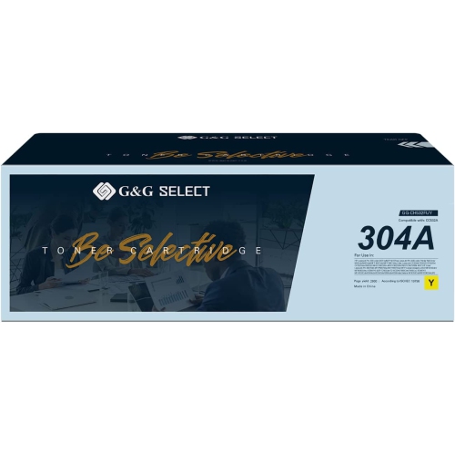 G&G Select Remanufactured Toner Cartridge Replacement for Canon 118 CC531A for HP 304A CRG 118 to use with MF726Cdw, MF729Cdw, MF8580Cdw, LBP7660Cdn