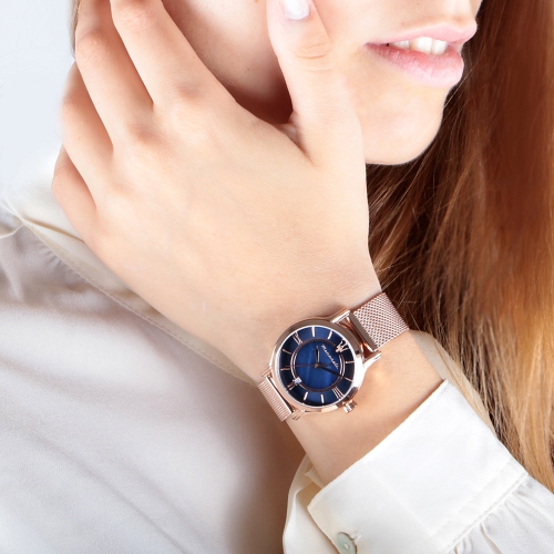 Epoca Lady 34Mm Quartz Stainless Steel Watch In Rose Gold/Rose Gold