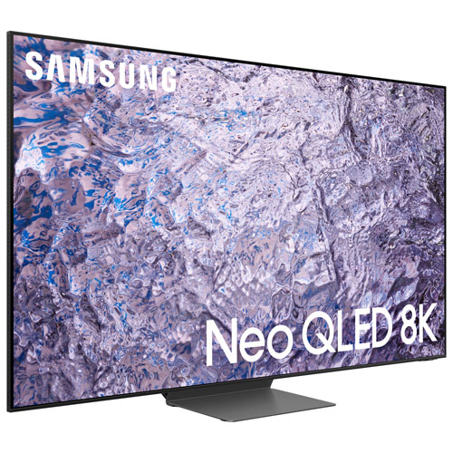 Téléviseur intelligent Tizen HDR Neo QLED UHD 8K de 75 po de Samsung (QN75QN800CFXZC) - 2023 - Noir titan
