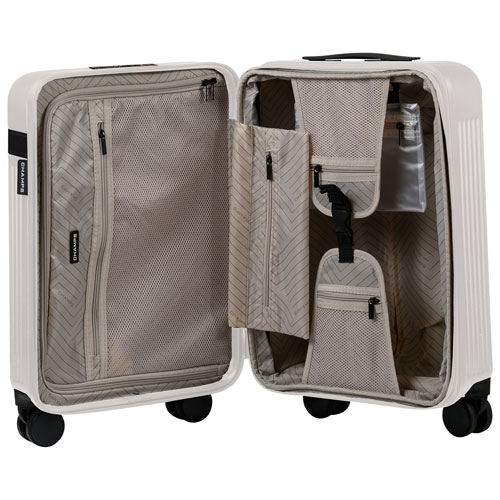Ensemble de 3 valises rigides extensibles Onyx Collection de Champs - Ivoire