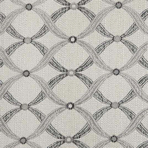 Designs4Comfort Accent Storage Ottoman w/Reversible Tray Lid in Gray Fabric