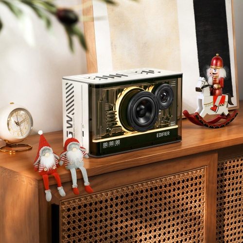 Edifier QD35 Tabletop Bluetooth Computer Speaker System - White