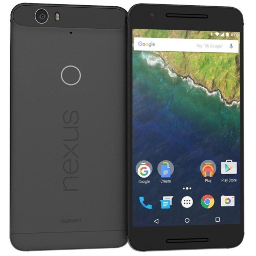 Refurbished - Huawei Nexus 6p, 64GB Runs on Android 6 OS, Black