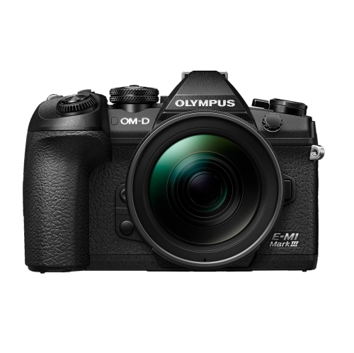 Olympus OM-D E-M1 Mark III Black Body with M.Zuiko Digital ED 12-40mm F2.8 PRO Lens