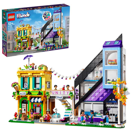 LEGO Friends: Downtown Flower and Design Stores - 2010 Pieces