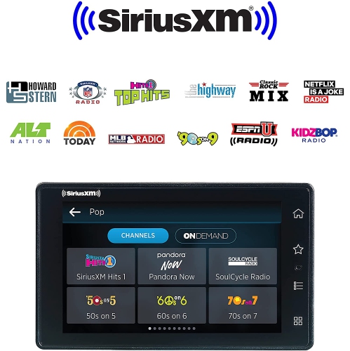 SiriusXM Tour Radio satellite avec kit véhicule + adaptateur FM direct