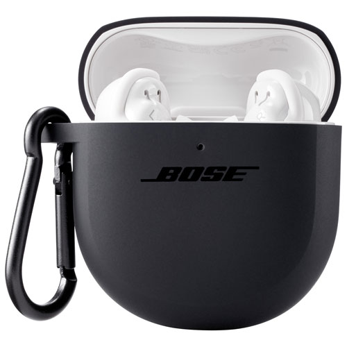 Bose Silicone Case for Bose QuietComfort Earbuds II Headphones - Triple Black