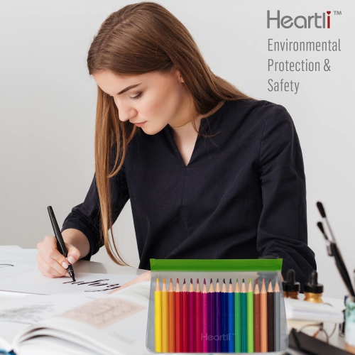 Heartli Eco-Friendly Food Grade Silicone Reusable Stand-Up Food Storage Bags - BPA-Free, Leak-Proof, Freezer Safe For Meat, Fruit, Veggies, Snacks