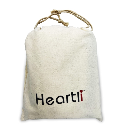 Heartli Eco-Friendly Food Grade Silicone Reusable Stand-Up Food Storage Bags - BPA-Free, Leak-Proof, Freezer Safe For Meat, Fruit, Veggies, Snacks