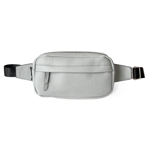 Sac de taille de NICCI avec sangle en toile gris pâle