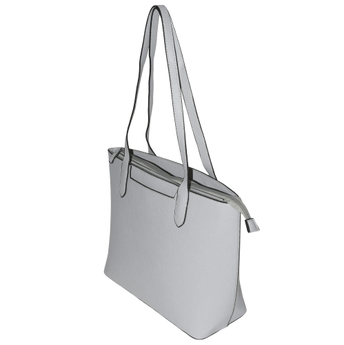 NICCI Tote Bag with Slit Pocket Grey