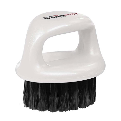 Andis Professional Fade Master Hair Clipper w/ Adjustable Fade Blade, Silver + BaBylissPro Barberology Fade Soft Knuckle Neck Brush White