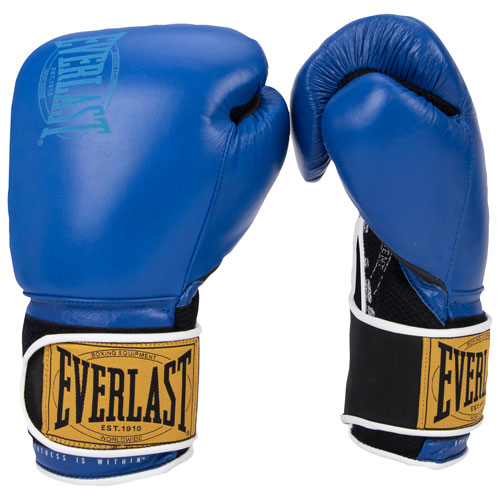 Everlast 1910 Classic 14 oz. Training Gloves - Blue