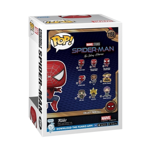 Pop Marvel Spider-Man No Way Home 3.75 Inch Action Figure - Friendly Neighborhood Spider-Man #1158