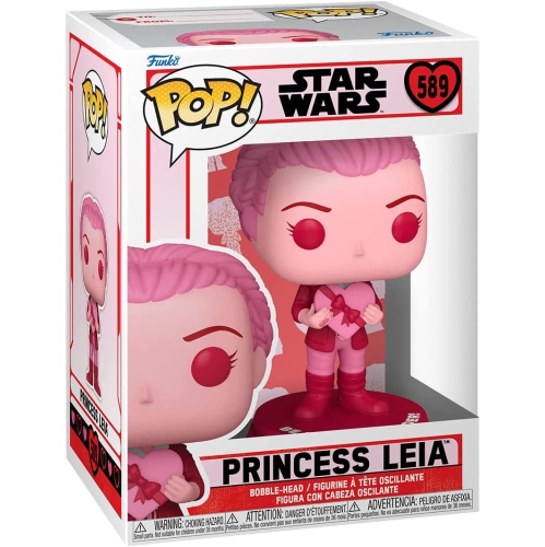Pop Star Wars 3.75 Inch Action Figure - Valentines Princess Leia #589