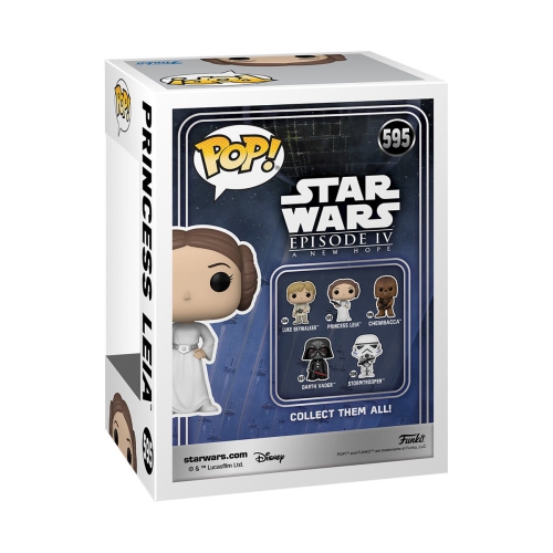 Funko Pop! Princess Leia Star Wars #595