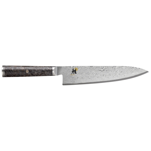 MIYABI 5000 – Ensemble de couteaux Santoku et de préparation MCD, 67 2 pièces, brun