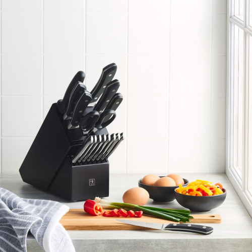 HENCKELS Forged Aviara 17 Piece Knife Block Set