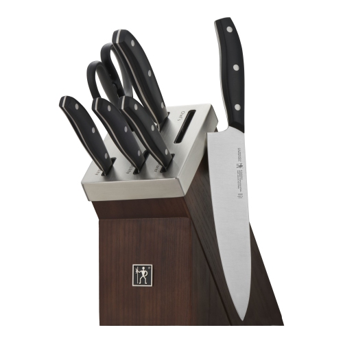 HENCKELS  Definition 7 Piece Self Sharpening Block Set Great chef or home knife set