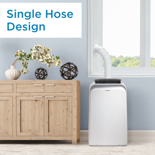 Climatiseur portable Danby DPA060B1WDB-RF 10000 BTU en Blanc