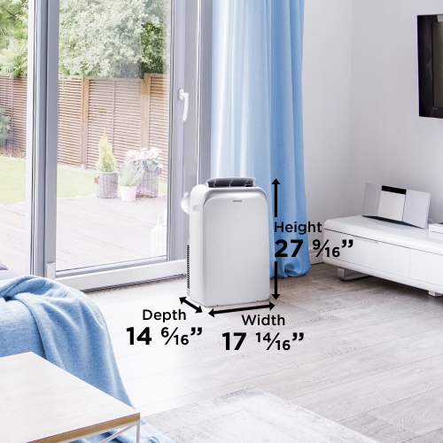 Climatiseur portable Danby DPA060B1WDB-RF 10000 BTU en Blanc
