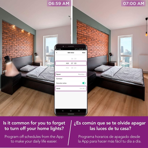 Lloyd's, WiFi Smart E26 Bulb, Multicolor