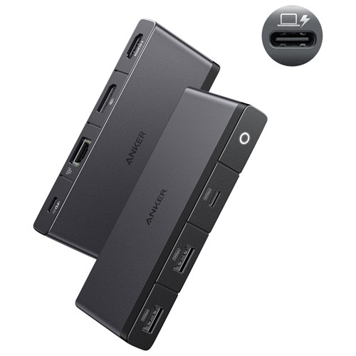 Concentrateur de type C à 8 ports 556 d'Anker avec HDMI 8K