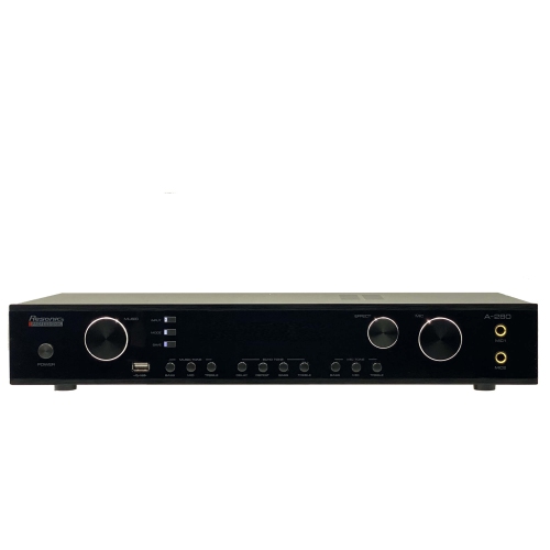 Resonic A-280 500W HD ECHO & REVERB TECHNOLOGY KARAOKE MIXING AMPLIFIER, BUILT-IN BLUETOOTH, USB PLAYBACK, FEEDBACK ELIMINATOR