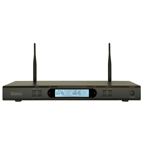 Resonic UWM-8R PROFESSIONAL INTELLIGENT DUAL RECHARGEABLE WIRELESS MICROPHONE SYSTEM
