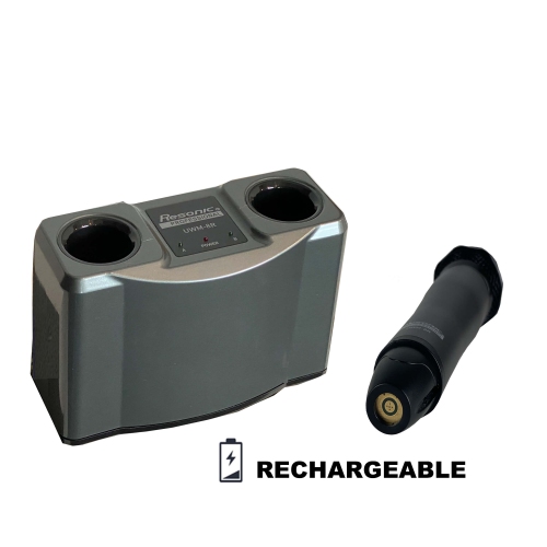 Resonic UWM-8R PROFESSIONAL INTELLIGENT DUAL RECHARGEABLE WIRELESS MICROPHONE SYSTEM