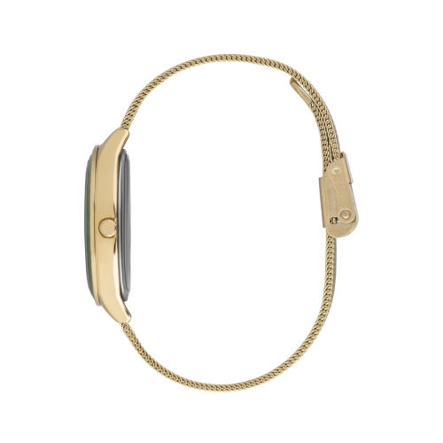 Ladies LC07388.170 Yellow Gold Watch W/Green Dial