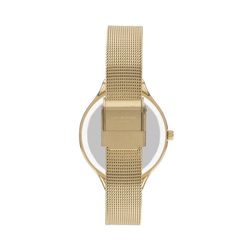 Ladies LC07388.170 Yellow Gold Watch W/Green Dial