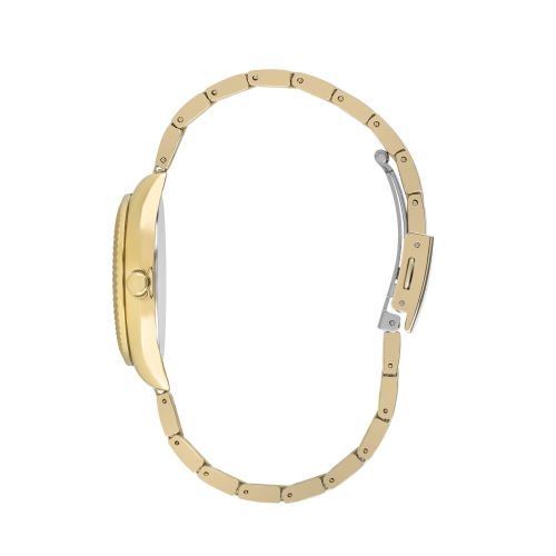 Ladies LC07459.130 Yellow Gold Watch W/Silver Dial