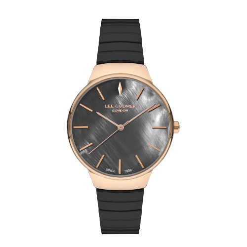 Montre pour femmes LC07342.230 Rose doré avec cadran noir