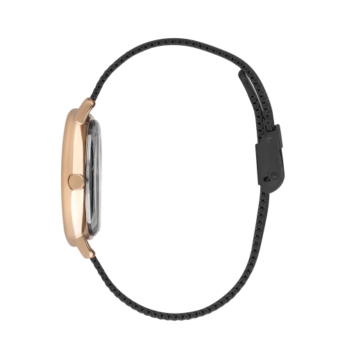 Ladies LC07400.450 Rose Gold Watch W/Black Dial