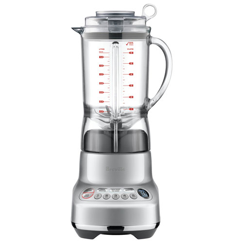 Refurbished - Breville Fresh & Furious 1.5L 1100-Watt Stand Blender - Oyster Shell - Remanufactured by Breville