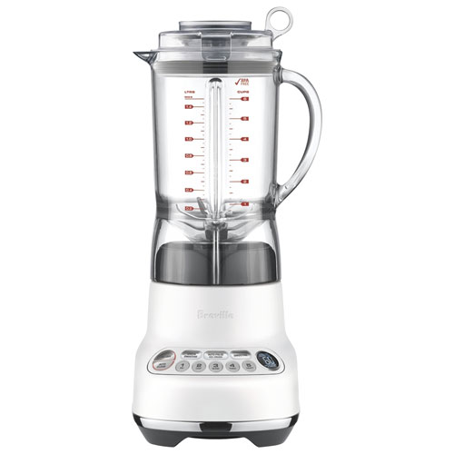 Refurbished - Breville Fresh & Furious 1.5L 1100-Watt Stand Blender - Sea Salt - Remanufactured by Breville