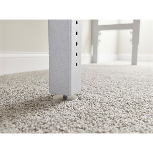 Établi de 96 po de large de Gladiator - Blanc martelé