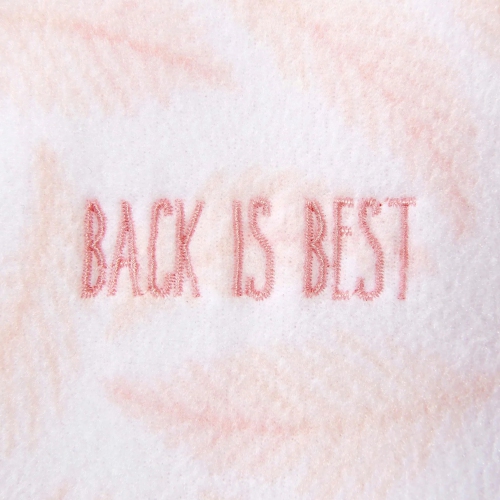 Halo Micropolaire Gigoteuse Couverture Portable 1.0ToG - Feuilles Roses