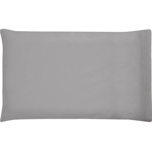 KUSHIES  Percale Easy Toddler Pillow Case - In Grey